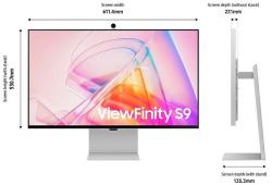 Monitor Samsung ViewFinity S9 High Resolution LS27C900PAEXXT